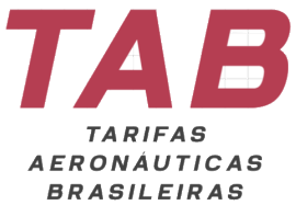 Logo de Consultas as Tarifas Aeronáuticas Brasileiras (TAB)